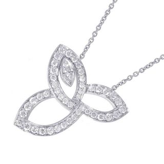 ハリーウィンストン(HARRY WINSTON)のハリーウィンストン ネックレス リリー・クラスター ダイヤモンド 45P 計0.68ct 1P マーキースカット Pt950 PEDPMQRFLC(ネックレス)