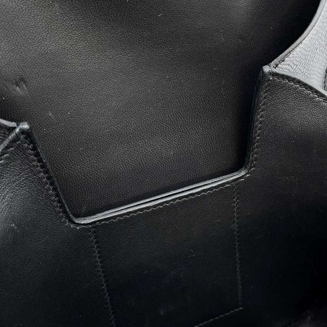 Hermes(エルメス)のエルメス デッラ・カヴァッレリア ミニ ブラック/シルバー金具 ヴォーエプソン Z刻印 黒 レディースのバッグ(ショルダーバッグ)の商品写真