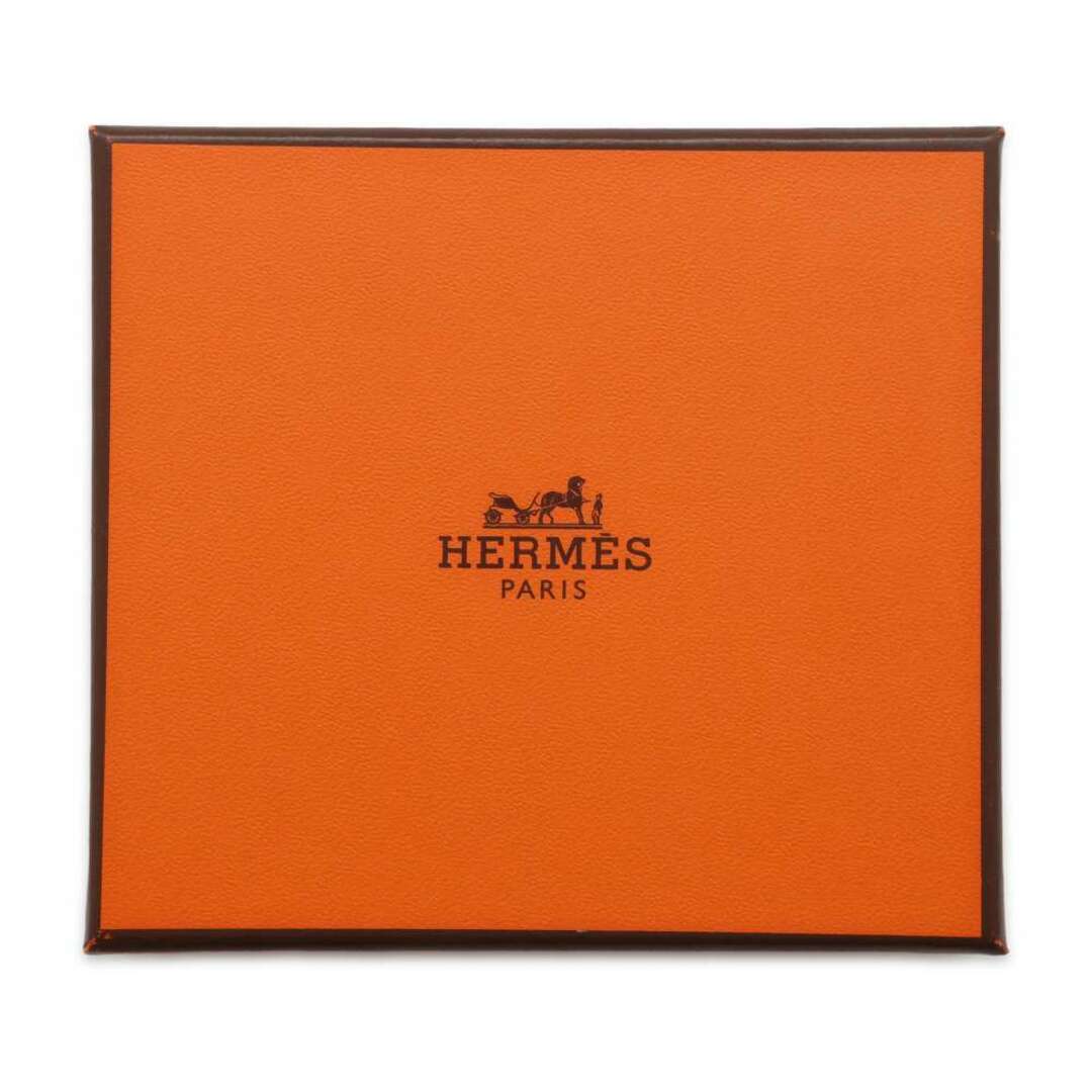 Hermes(エルメス)のエルメス コインケース アザップコンパクト ミニ シルクイン ニューブルージーン/シルバー金具 ヴォーエプソン B刻印 レディースのファッション小物(コインケース)の商品写真