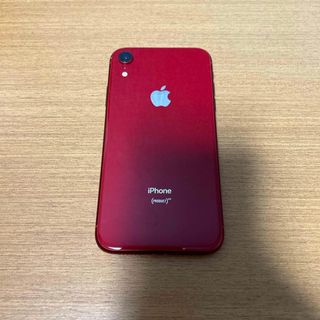 iPhone XR 64GB 赤(スマートフォン本体)