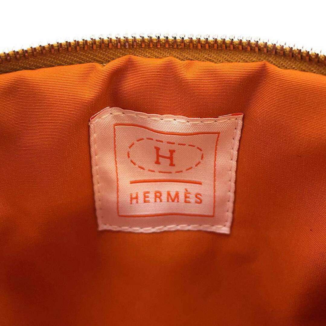 Hermes - エルメス ポーチ ボリードポーチ ミニミニ オークル/シルバー