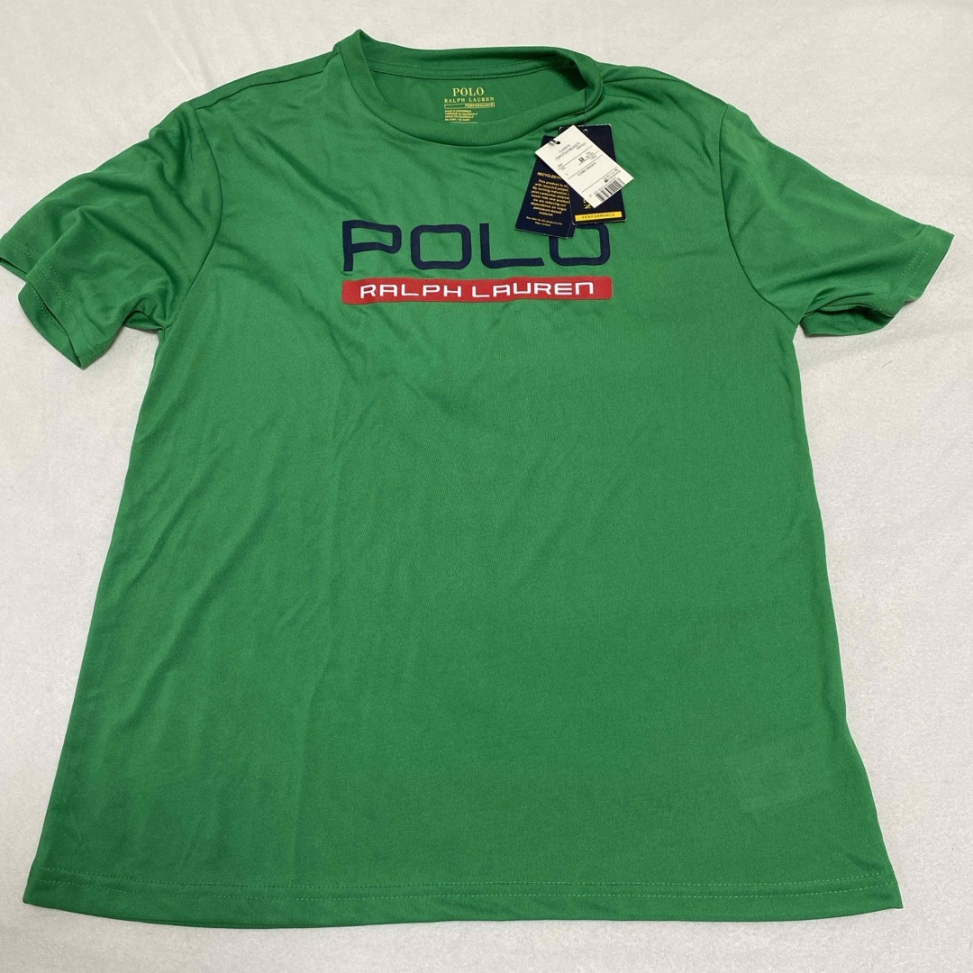 POLO RALPH LAUREN(ポロラルフローレン)の新品未使用、ポロラルフローレン、160.サッカー、半袖Tシャツ キッズ/ベビー/マタニティのキッズ服男の子用(90cm~)(Tシャツ/カットソー)の商品写真