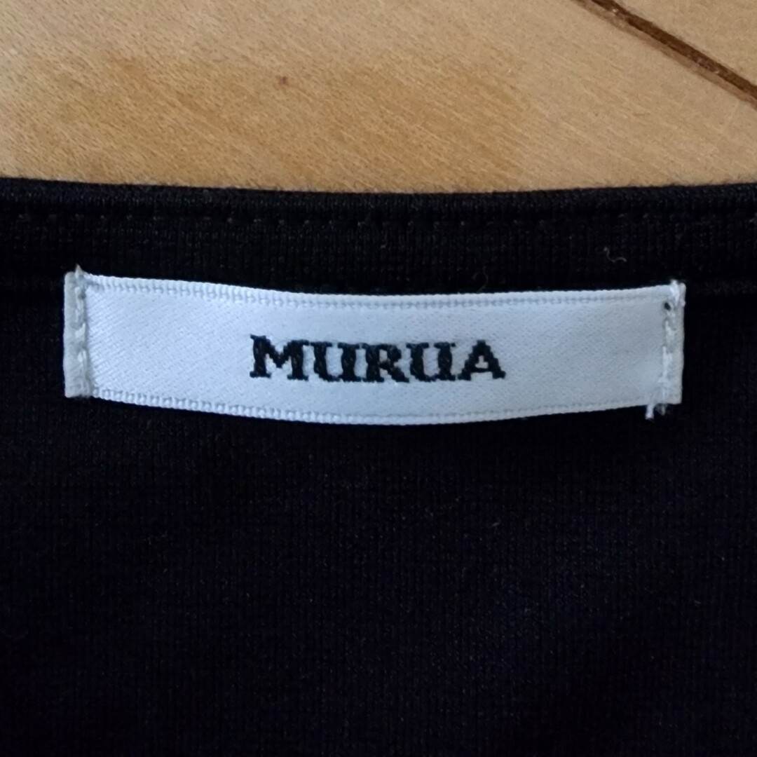 MURUA(ムルーア)の【MURUA】ノースリーブ　ウエストマーク　トップス レディースのトップス(カットソー(半袖/袖なし))の商品写真