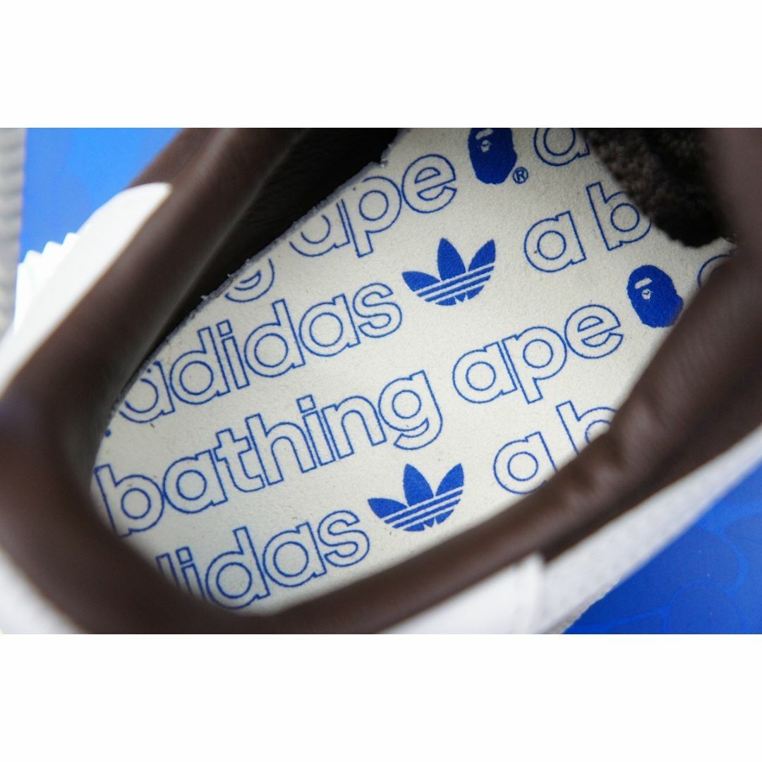 A BATHING APE(アベイシングエイプ)の新品 エイプ × アディダス Campus 80s IF3379 茶418O▲ メンズの靴/シューズ(スニーカー)の商品写真