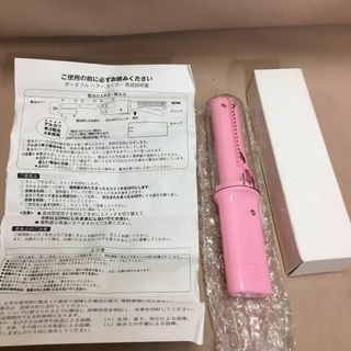 ポータブル　ヘアー　カーラー　ピンク　未使用品(カーラー(マジック/スポンジ))