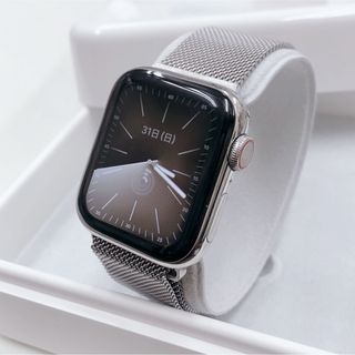 アップルウォッチ(Apple Watch)のApple Watch アップル stainless シリーズ4 (40mm)(その他)