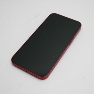 アイフォーン(iPhone)の超美品 SIMフリー iPhone13 128GB レッド M444(スマートフォン本体)