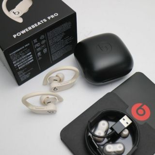 ビーツバイドクタードレ(Beats by Dr Dre)の超美品 Beats Powerbeats Pro MV722PA/A アイボリー M444(ヘッドフォン/イヤフォン)