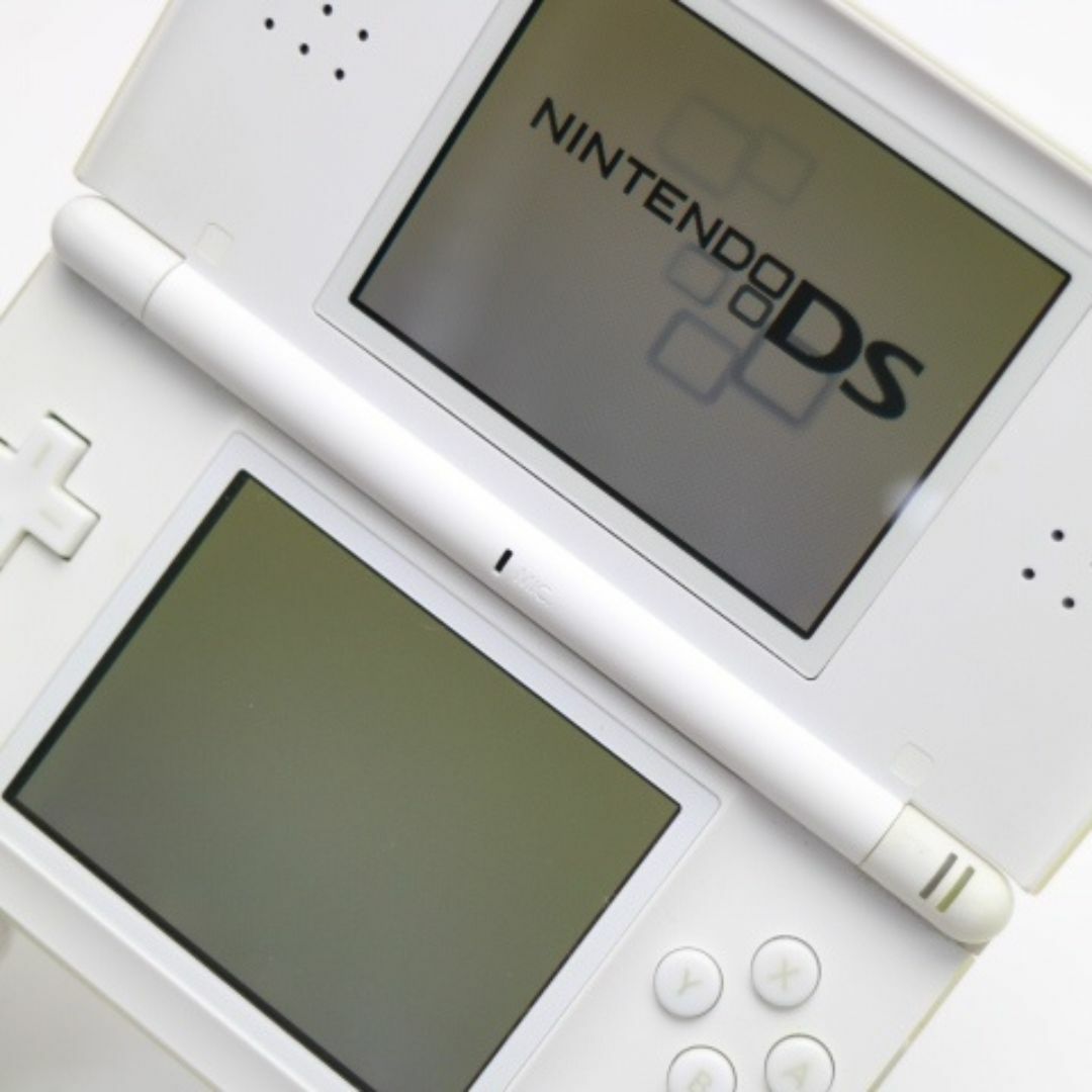 ニンテンドーDS(ニンテンドーDS)のニンテンドーDS Lite ライト ホワイト  M444 エンタメ/ホビーのゲームソフト/ゲーム機本体(携帯用ゲーム機本体)の商品写真