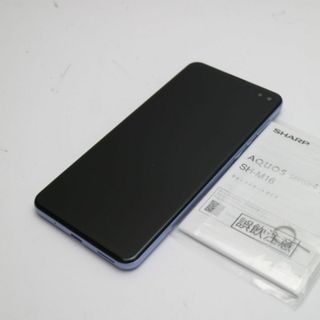 シャープ(SHARP)の超美品 SIMフリー AQUOS sense4 plus SH-M16  パープル M444(スマートフォン本体)