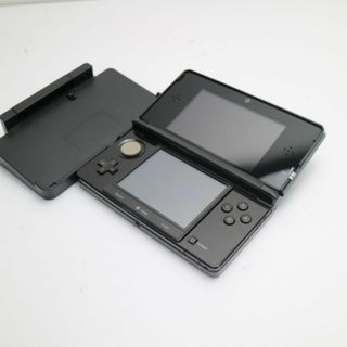 ニンテンドー3DS(ニンテンドー3DS)の超美品 ニンテンドー3DS コスモブラック  M444(携帯用ゲーム機本体)