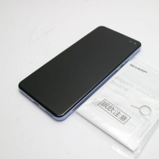 シャープ(SHARP)の新品同様 SIMフリー AQUOS sense4 plus SH-M16  パープル M444(スマートフォン本体)