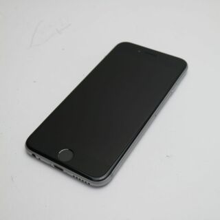 アイフォーン(iPhone)の超美品 SOFTBANK iPhone6 64GB スペースグレイ  M444(スマートフォン本体)