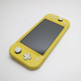 ニンテンドースイッチ(Nintendo Switch)の超美品 Nintendo Switch Lite イエロー  M444(携帯用ゲーム機本体)