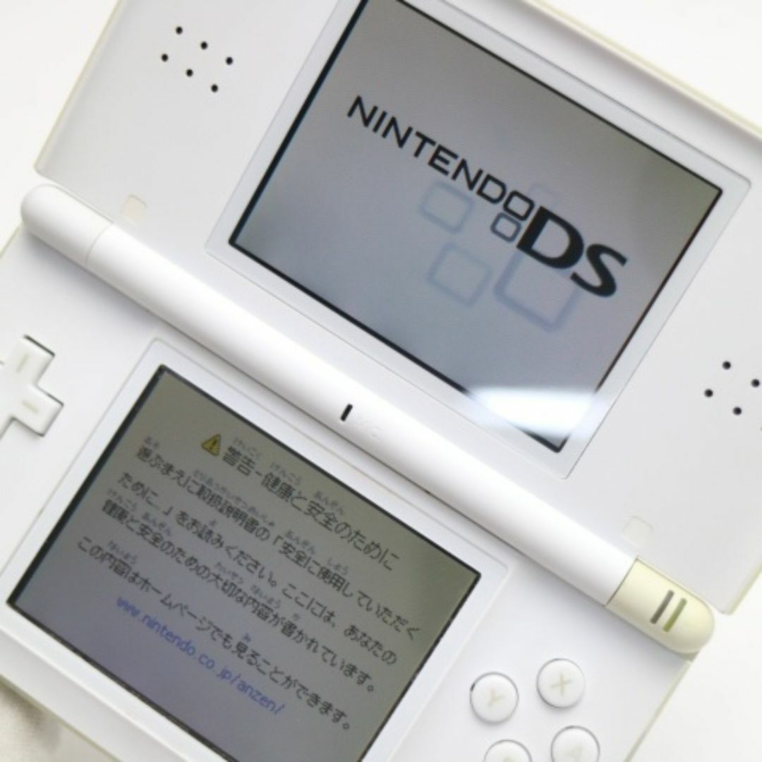 ニンテンドーDS(ニンテンドーDS)のニンテンドーDS Lite ライト ホワイト  M444 エンタメ/ホビーのゲームソフト/ゲーム機本体(携帯用ゲーム機本体)の商品写真