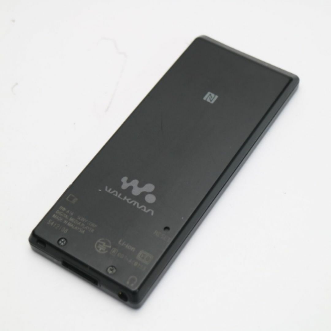 SONY(ソニー)のNW-A16 ブラック  M444 スマホ/家電/カメラのオーディオ機器(ポータブルプレーヤー)の商品写真