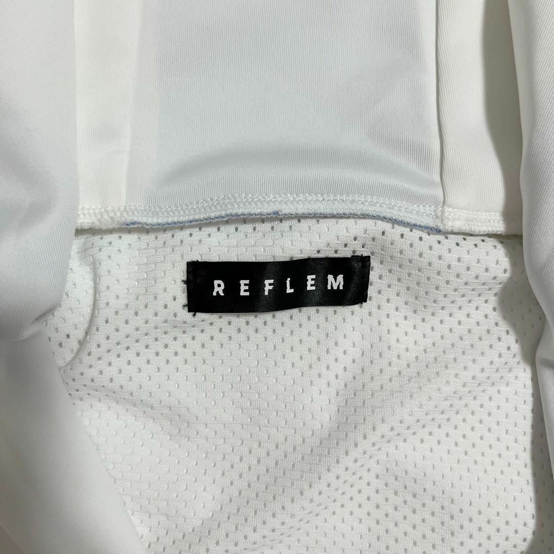 REFLEM(レフレム)の4775 美品 REFLEM BIG切替ジャージパーカー トラックジャケット 白 レディースのトップス(その他)の商品写真