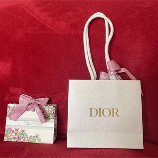 ディオール(Dior)の美品　DIOR Dior ショップ　紙袋　2点　リボン付　プレゼント　ギフト(ショップ袋)