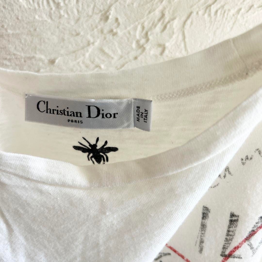 Christian Dior(クリスチャンディオール)の【極美品】Dior Love T-shirt アムールコレクション ホワイト レディースのトップス(Tシャツ(半袖/袖なし))の商品写真