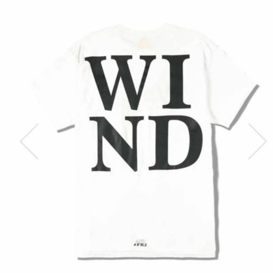 WIND AND SEA(ウィンダンシー)の新品未使用　WINDANDSEA　×　#FR2　コラボ　Tシャツ　白　L メンズのトップス(Tシャツ/カットソー(半袖/袖なし))の商品写真