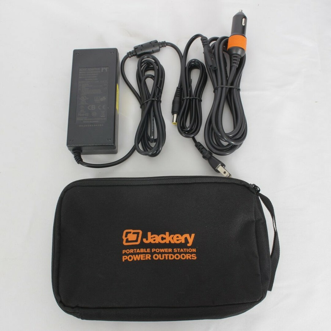 【美品】Jackery 400 PTB041 専用バッグ付き 大容量 ポータブル電源 112200mAh/400Wh 蓄電池 非常用電源 ジャクリ 本体 スポーツ/アウトドアのアウトドア(その他)の商品写真