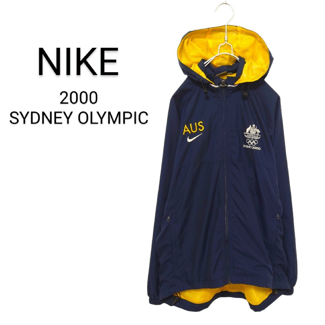 NIKE(ナイキ)の【NIKE】2000 シドニーオリンピック ナイロンジャケット A-1857 メンズのジャケット/アウター(ナイロンジャケット)の商品写真