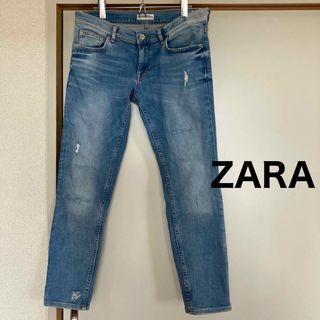 ZARA - ZARA ザラ スキニー デニム ジーンズ ブルー