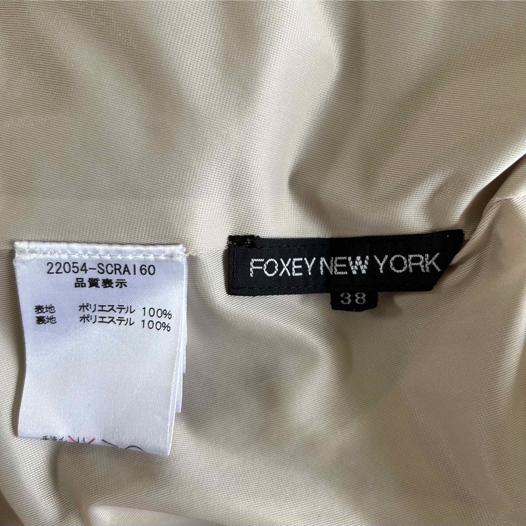 FOXEY NEW YORK(フォクシーニューヨーク)のフォクシーニューヨーク✴︎バルーンフレア ワンピース✴︎サイズ３８✴︎FOXEY レディースのワンピース(ひざ丈ワンピース)の商品写真