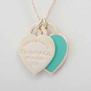 ティファニー(Tiffany & Co.)のティファニー リターントゥティファニー ダブルハートタグ 925  シルバ(ネックレス)