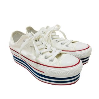 コンバース(CONVERSE)のCONVERSE ALL★STAR チャンキーライン トリコロールカラー 厚底(スニーカー)