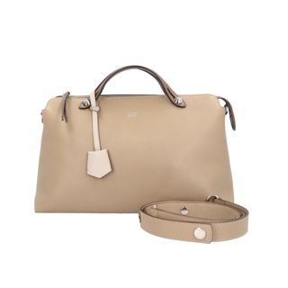 フェンディ(FENDI)のフェンディ バイザウェイ ショルダーバッグ レザー 8BL125-W7Q-149-2516 ベージュ レディース FENDI  中古(ショルダーバッグ)