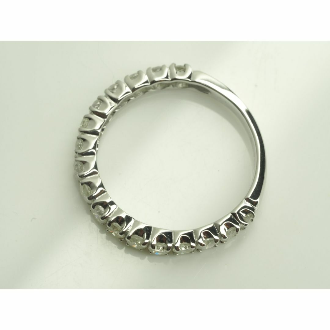 ◆ホワイトスノーダイヤモンドエタニティリング　指輪　K14WG D1.00ct レディースのアクセサリー(リング(指輪))の商品写真