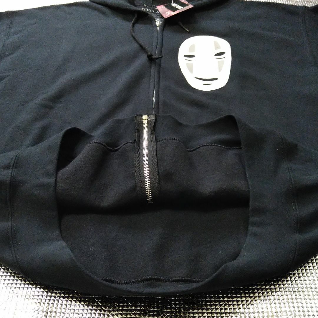 ジブリ - 千と千尋の神隠し ジップアップパーカー XL 黒 ジブリ ジブリ - 千と千尋の神隠し ジップアップパーカー XL 黒 ジブリ