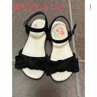 fruit fleur kids サンダル 18cm 女児サンダル(サンダル)