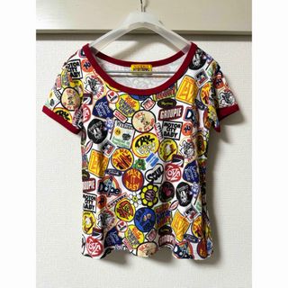 HYSTERIC GLAMOUR - hysteric glamour 総柄チビTシャツ