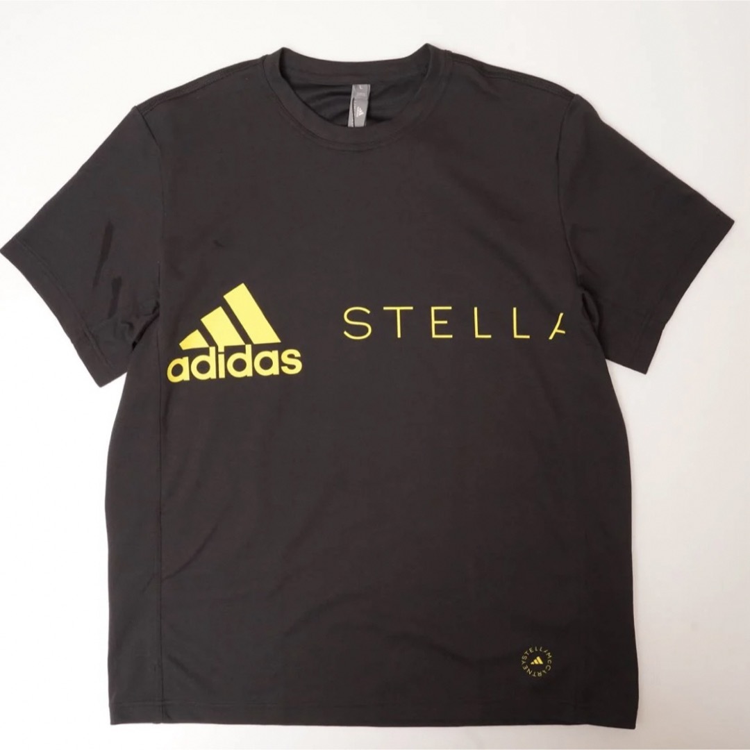 adidas by Stella McCartney(アディダスバイステラマッカートニー)の新品未使用タグ付き　アディダス ステラマッカートニー BIG LOGO TEE レディースのトップス(Tシャツ(半袖/袖なし))の商品写真