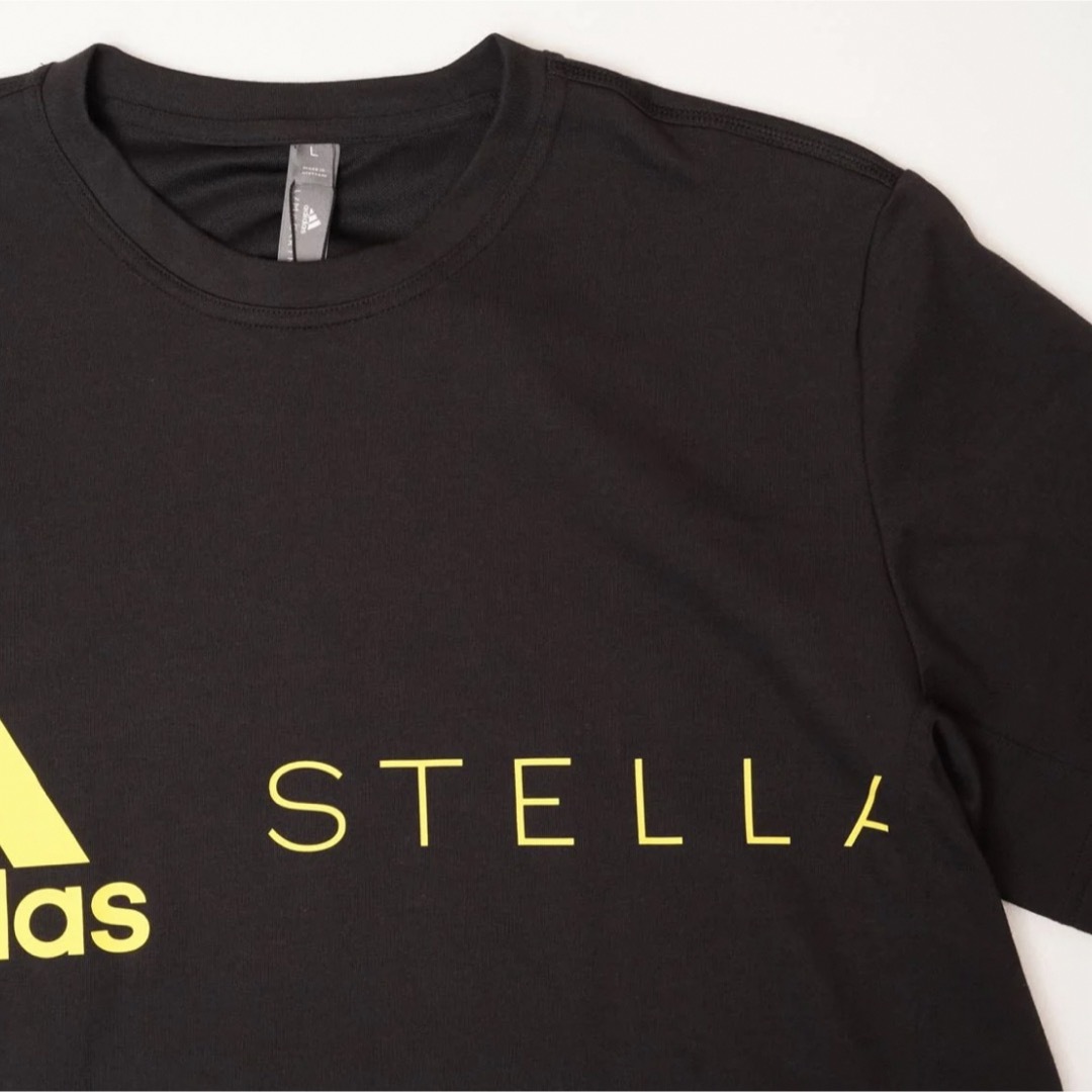 adidas by Stella McCartney(アディダスバイステラマッカートニー)の新品未使用タグ付き　アディダス ステラマッカートニー BIG LOGO TEE レディースのトップス(Tシャツ(半袖/袖なし))の商品写真