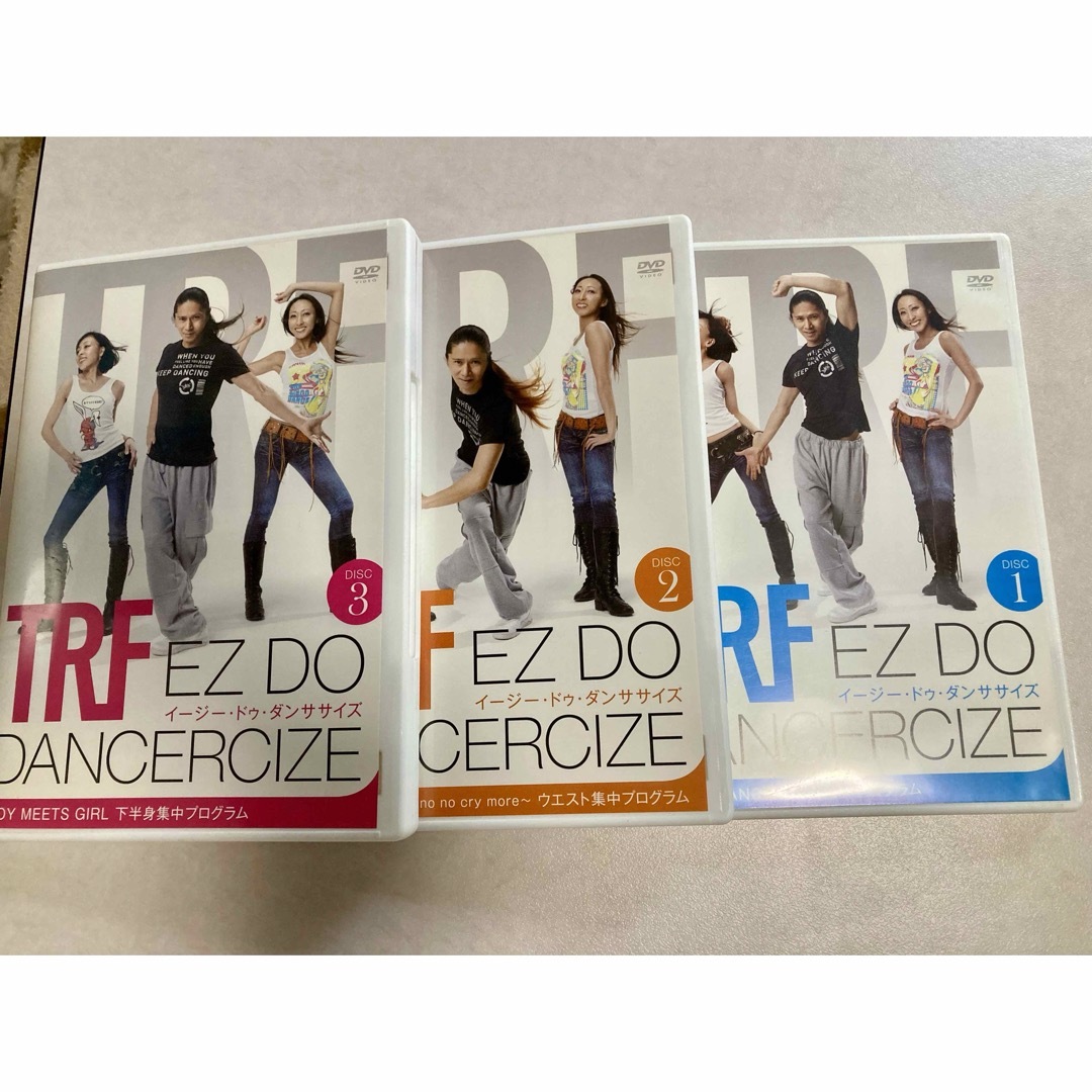 TRF EZ DO DANCERCIZE 1〜3 エンタメ/ホビーのDVD/ブルーレイ(スポーツ/フィットネス)の商品写真