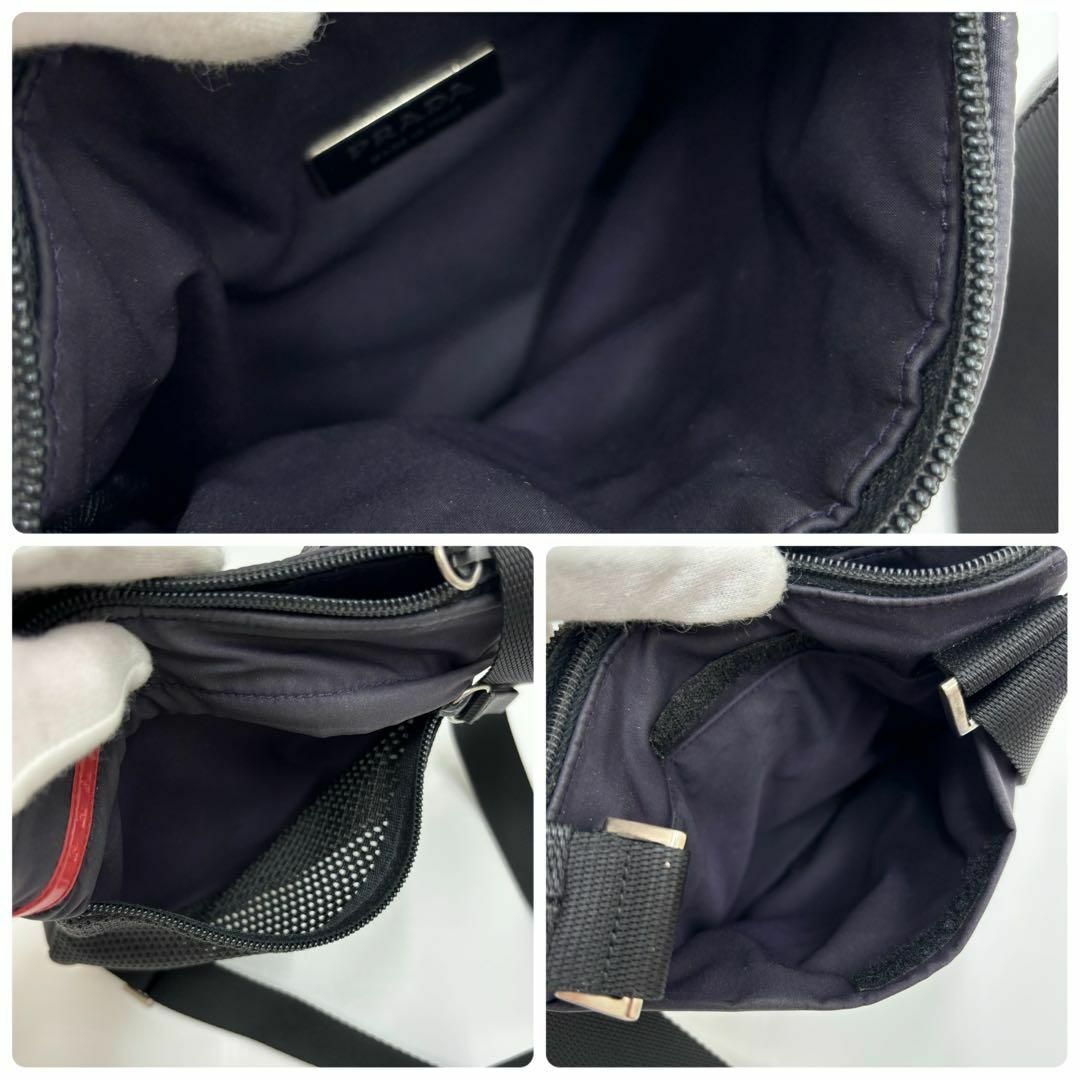 PRADA(プラダ)の✨希少✨90's プラダ スポーツ ショルダーバッグ ナイロン サコッシュ メンズのバッグ(ショルダーバッグ)の商品写真
