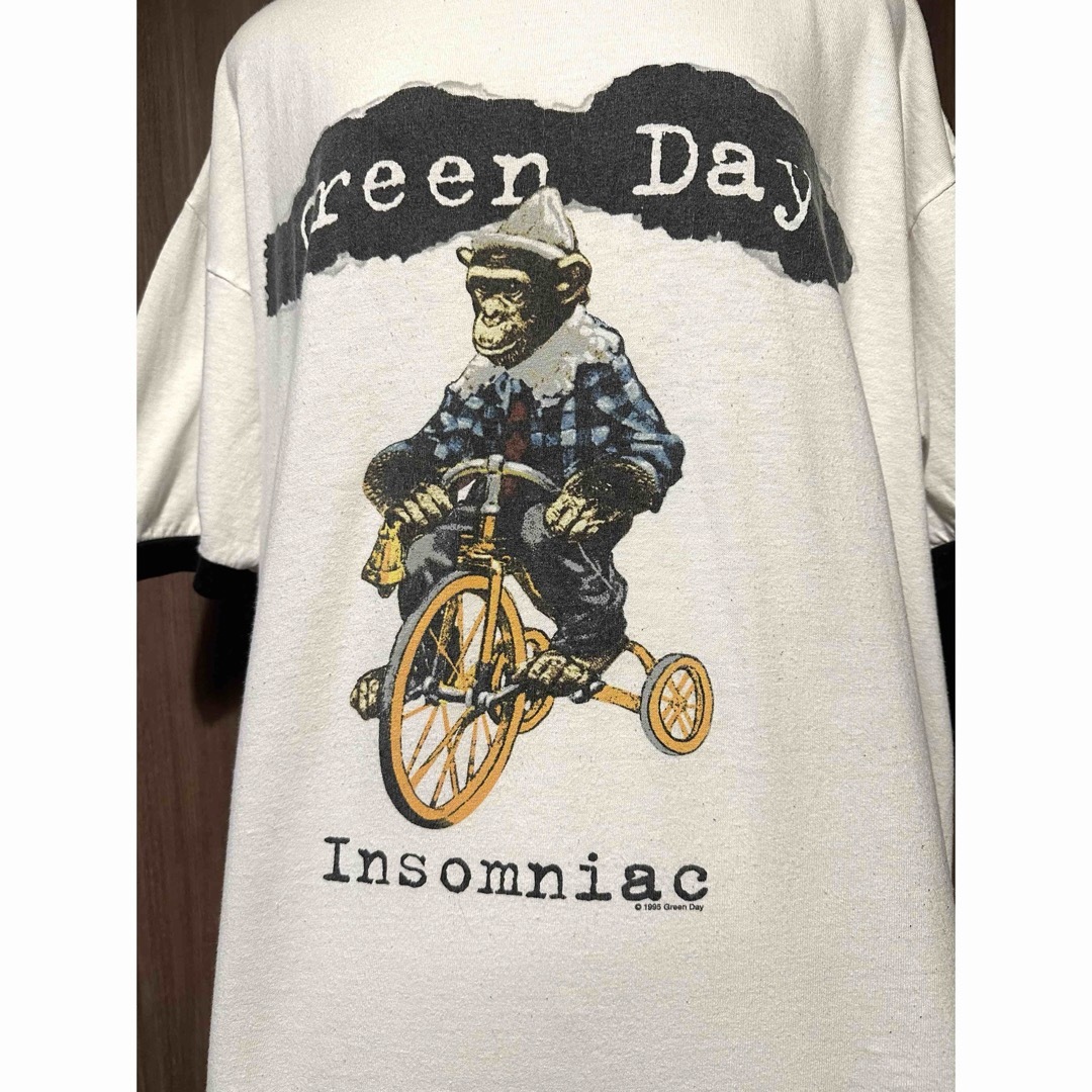 激レア　Green Day 90年代　オリジナルVTG リンガーシャツ　USA メンズのトップス(Tシャツ/カットソー(半袖/袖なし))の商品写真