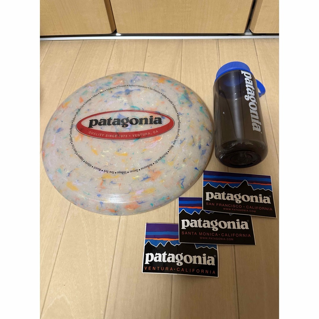 patagonia(パタゴニア)のパタゴニア　Patagonia フリスビードリンクボトルステッカーヴィンテージ エンタメ/ホビーのおもちゃ/ぬいぐるみ(キャラクターグッズ)の商品写真