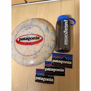 パタゴニア(patagonia)のパタゴニア　Patagonia フリスビードリンクボトルステッカーヴィンテージ(キャラクターグッズ)