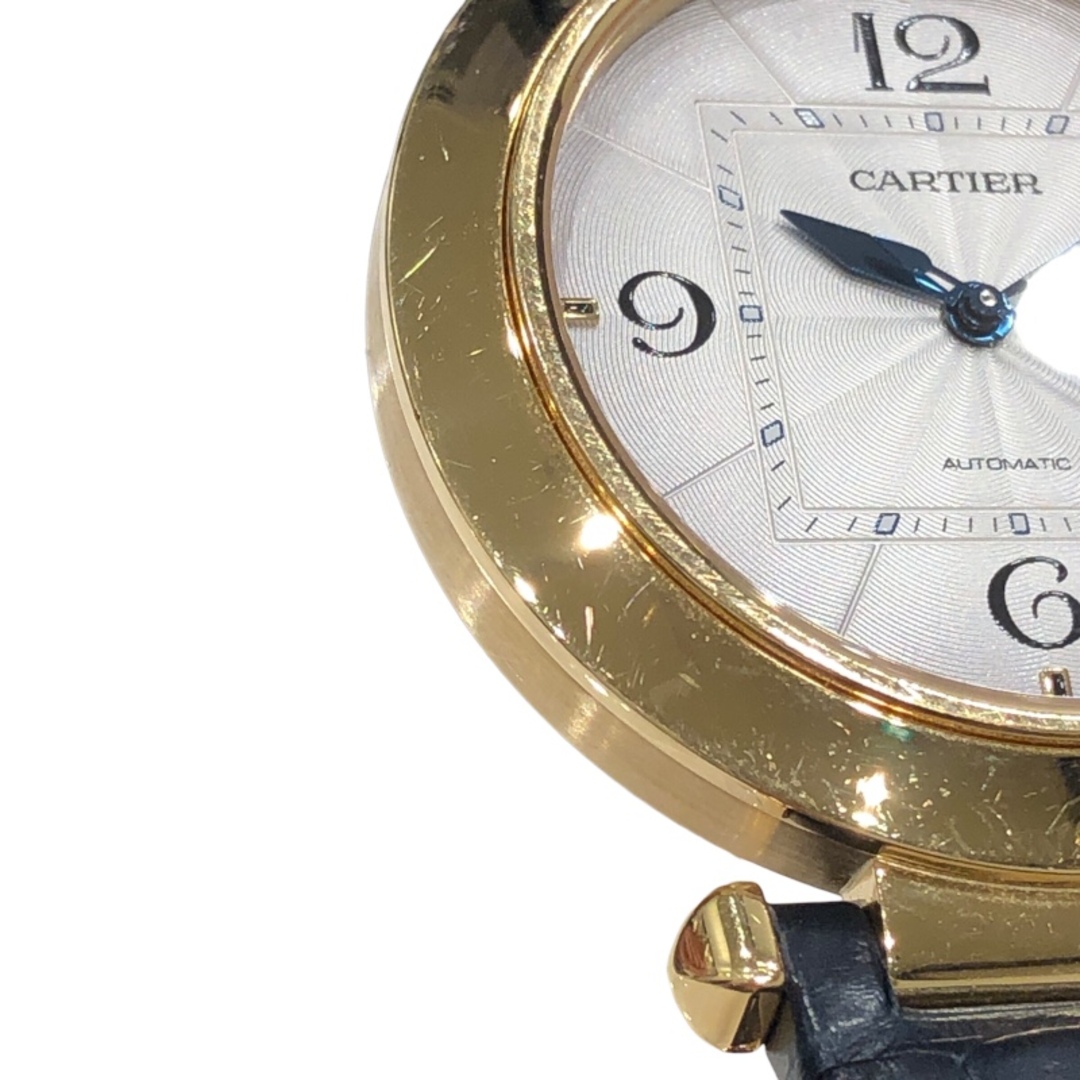 Cartier(カルティエ)の　カルティエ Cartier パシャ　ドゥ　カルティエ WGPA0007 シルバー K18WG メンズ 腕時計 メンズの時計(その他)の商品写真