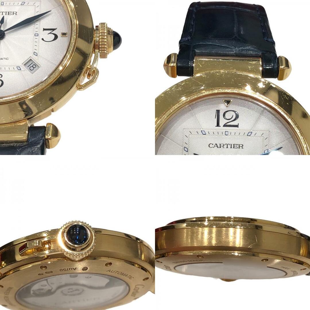 Cartier(カルティエ)の　カルティエ Cartier パシャ　ドゥ　カルティエ WGPA0007 シルバー K18WG メンズ 腕時計 メンズの時計(その他)の商品写真