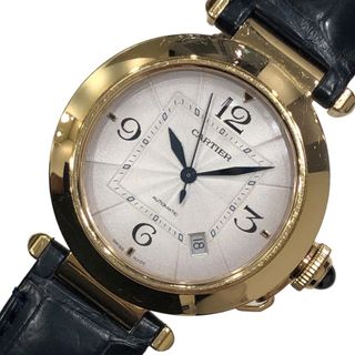 カルティエ(Cartier)の　カルティエ Cartier パシャ　ドゥ　カルティエ WGPA0007 シルバー K18WG メンズ 腕時計(その他)