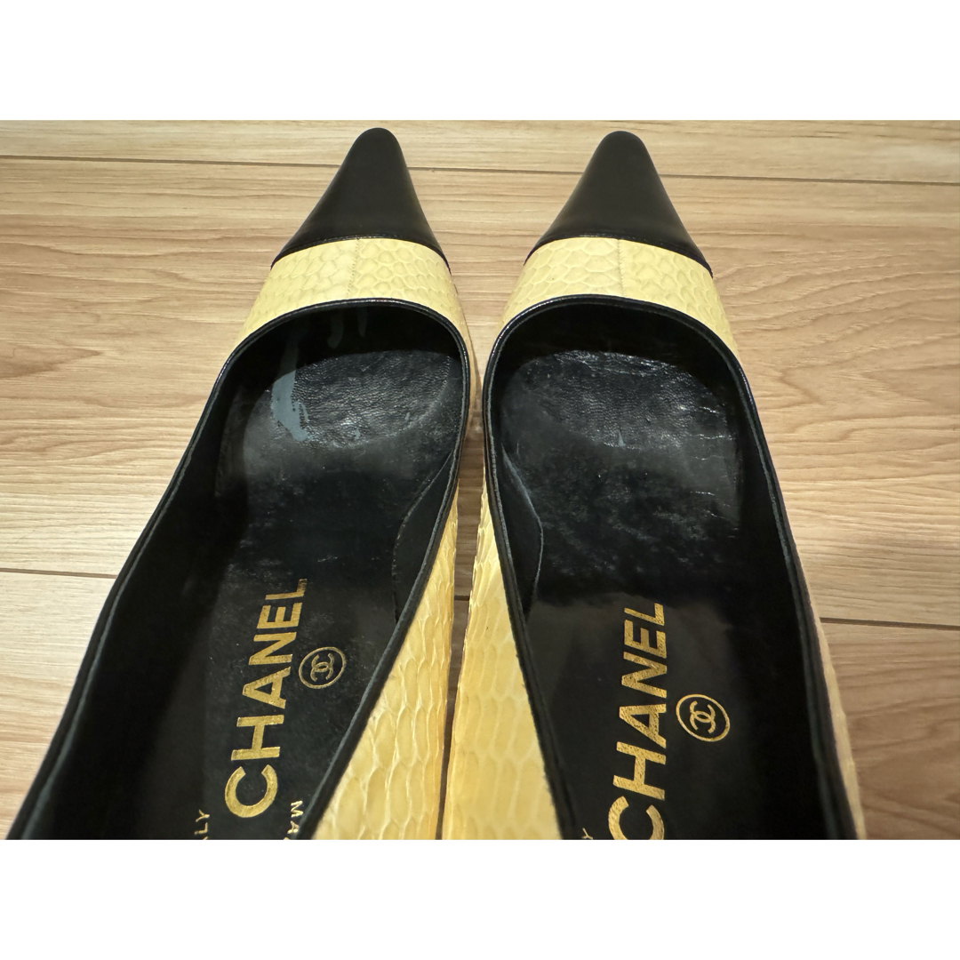 CHANEL(シャネル)のCHANEL シャネル パンプス ハイヒール サンダル  レディースの靴/シューズ(ハイヒール/パンプス)の商品写真