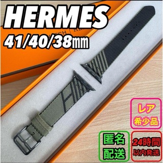 Hermes - 1592 Apple Watch  HERMES ジャンピング　ブラック
