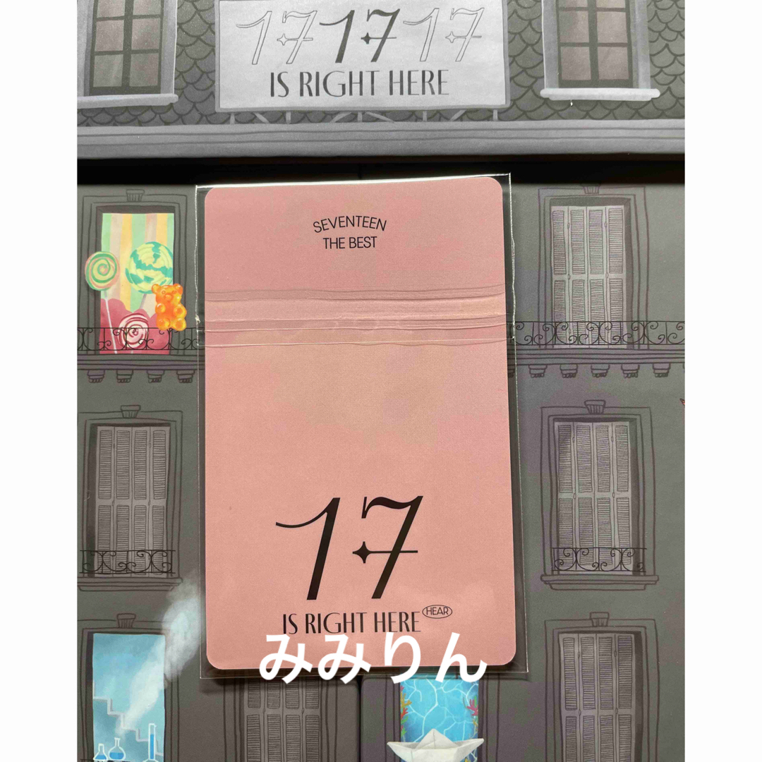 SEVENTEEN(セブンティーン)のSEVENTEEN 17 IS RIGHT HERE Weverse トレカ エンタメ/ホビーのCD(K-POP/アジア)の商品写真