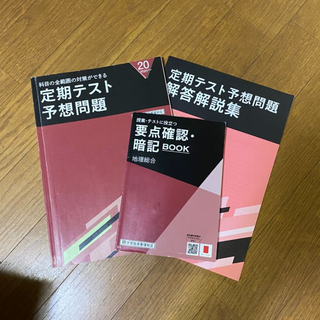 科目の全範囲の対策ができる定期テスト予想問題　地理総合　進研ゼミ(語学/参考書)