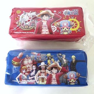 アザー(other)のワンピース ONE PIECE Wファスナー ペンポーチ 筆箱 2個 セット(ペンケース/筆箱)